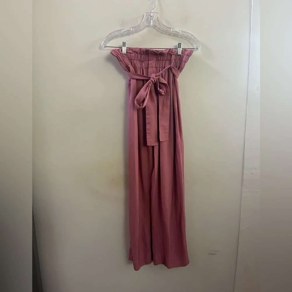 Point sur pink paper‎ bag trousers 2